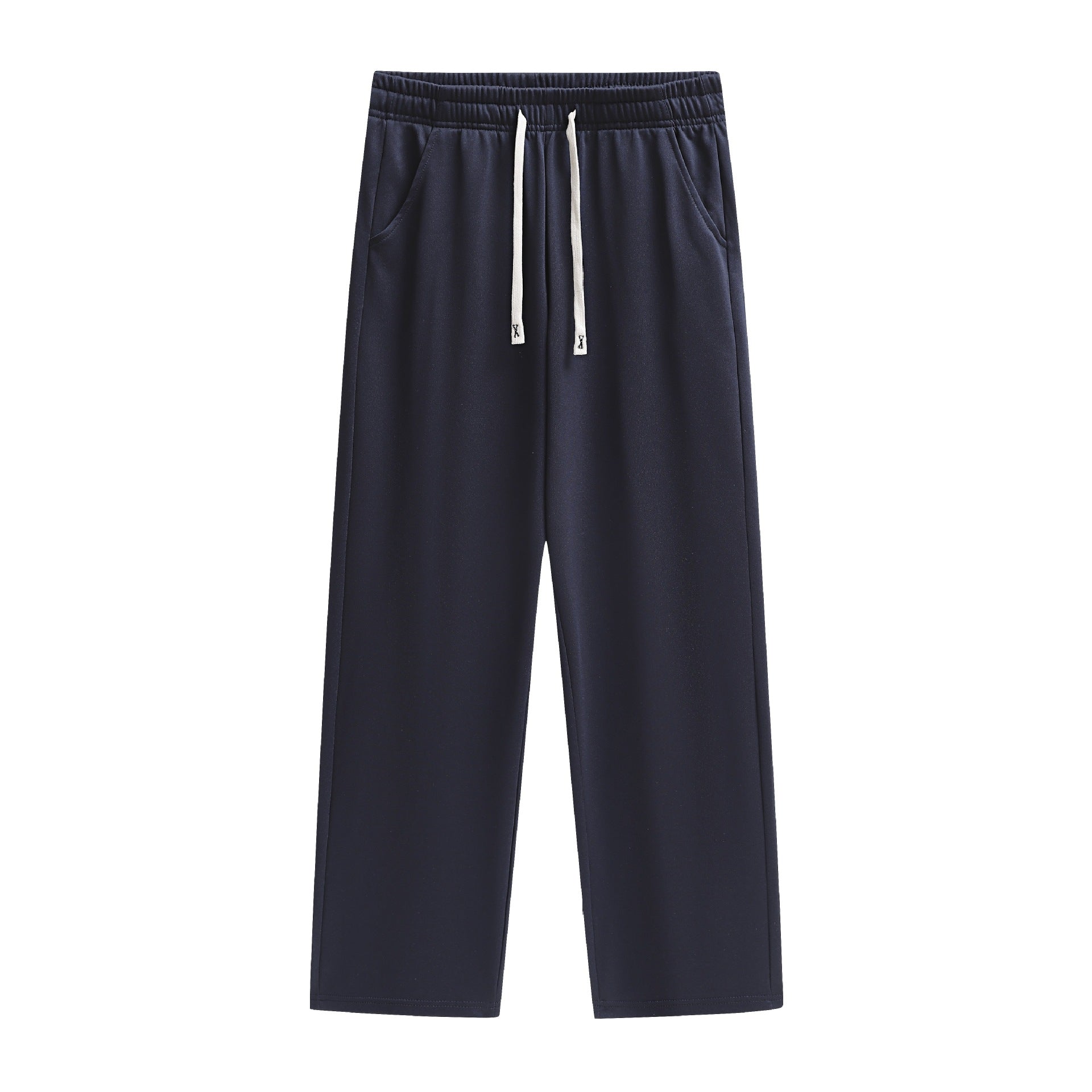 Men's Loose Lounge Jogging Pants with Elastic Waistband, Drawstring & Side Pockets Chichicherry
