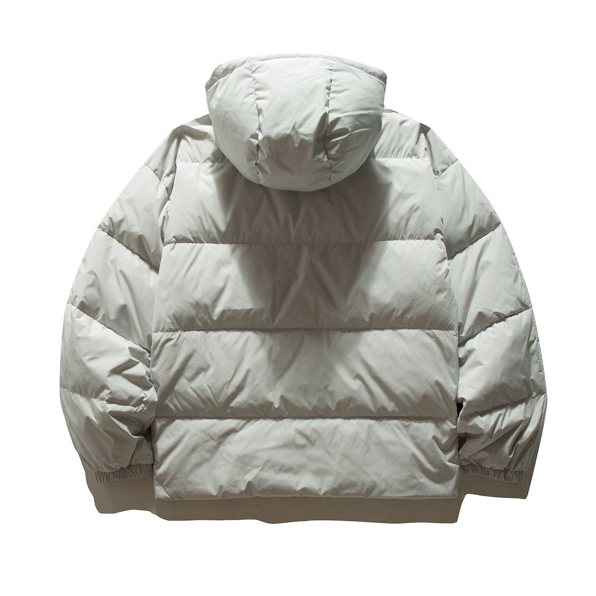 Women’s oversized quilted hooded jacket with voluminous thermal padding Chichicherry