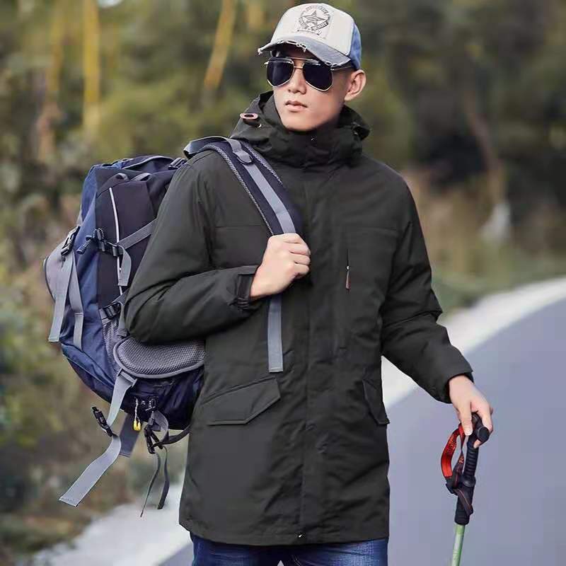 Women's lightweight water-repellent parka with hood and functional pockets Chichicherry