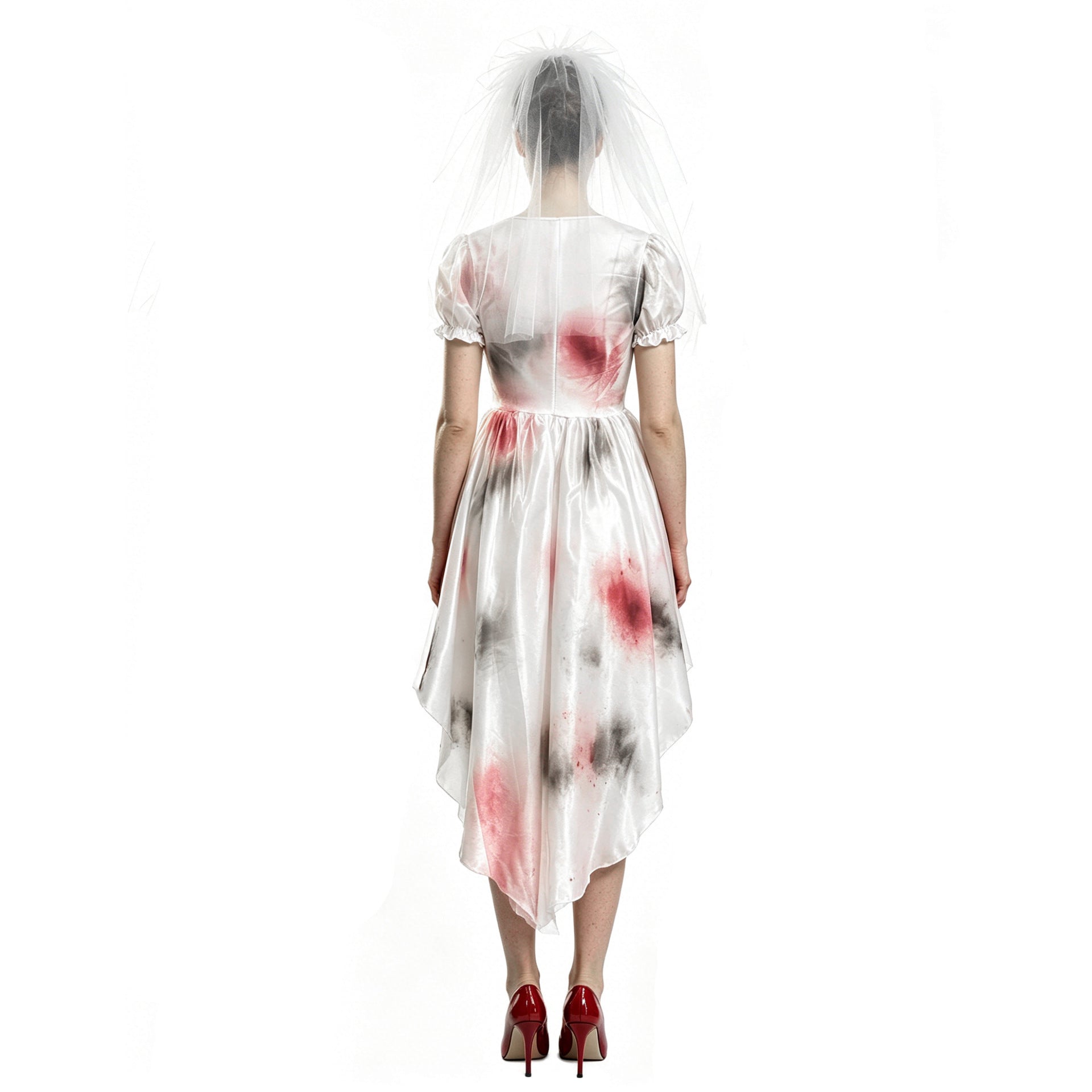 Women Scary Wedding Bride Dress Chichicherry