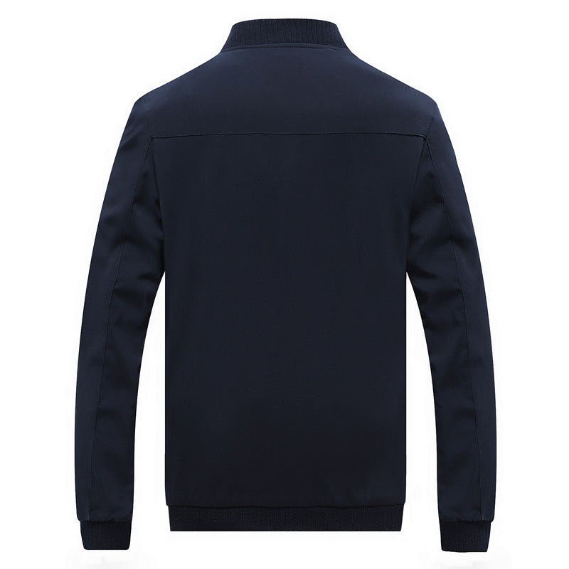 Men's bomber jacket with checked lining, windproof shell and zippered pockets Chichicherry