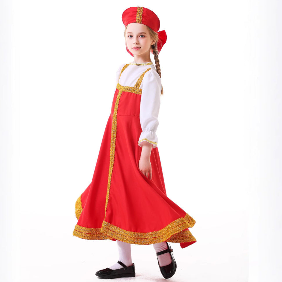 Girl Traditional Party Dress Chichicherry