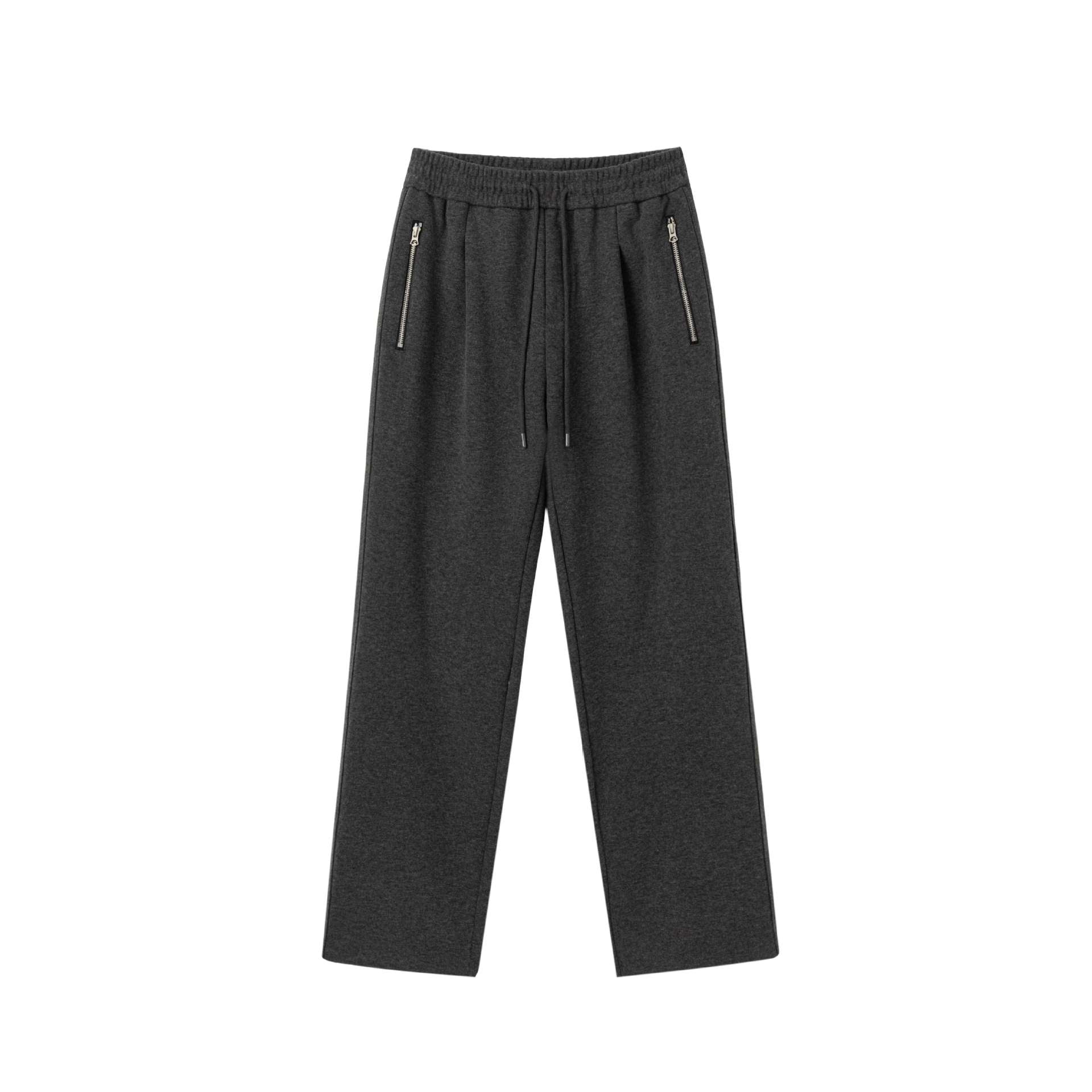 Unisex locker cut jogging pants with elastic waistband and zip pockets Chichicherry