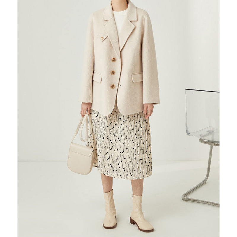 Women Elegant and Comfortable Wool Jacket Drune