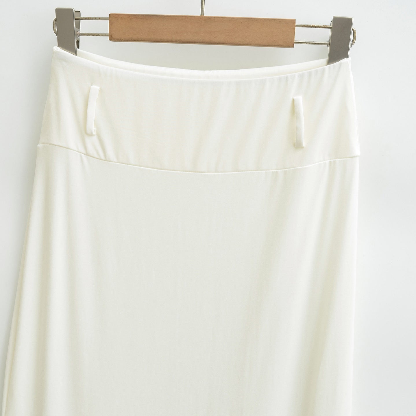 Women's Maxi Pencil Skirt made of stretch jersey with high fold-over waistband Chichicherry