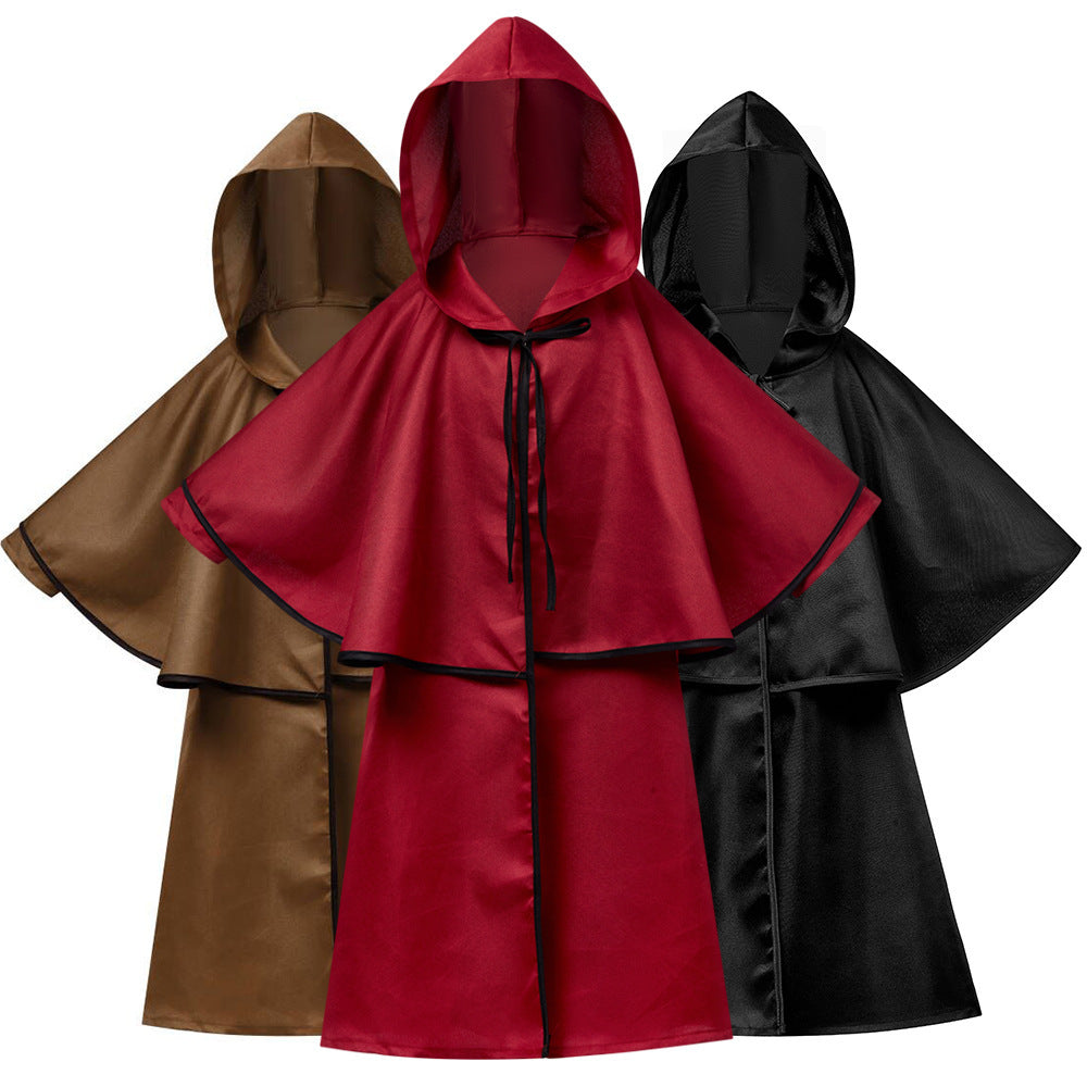 Girl Wizard Costume with Hood and Wide Design Chichicherry