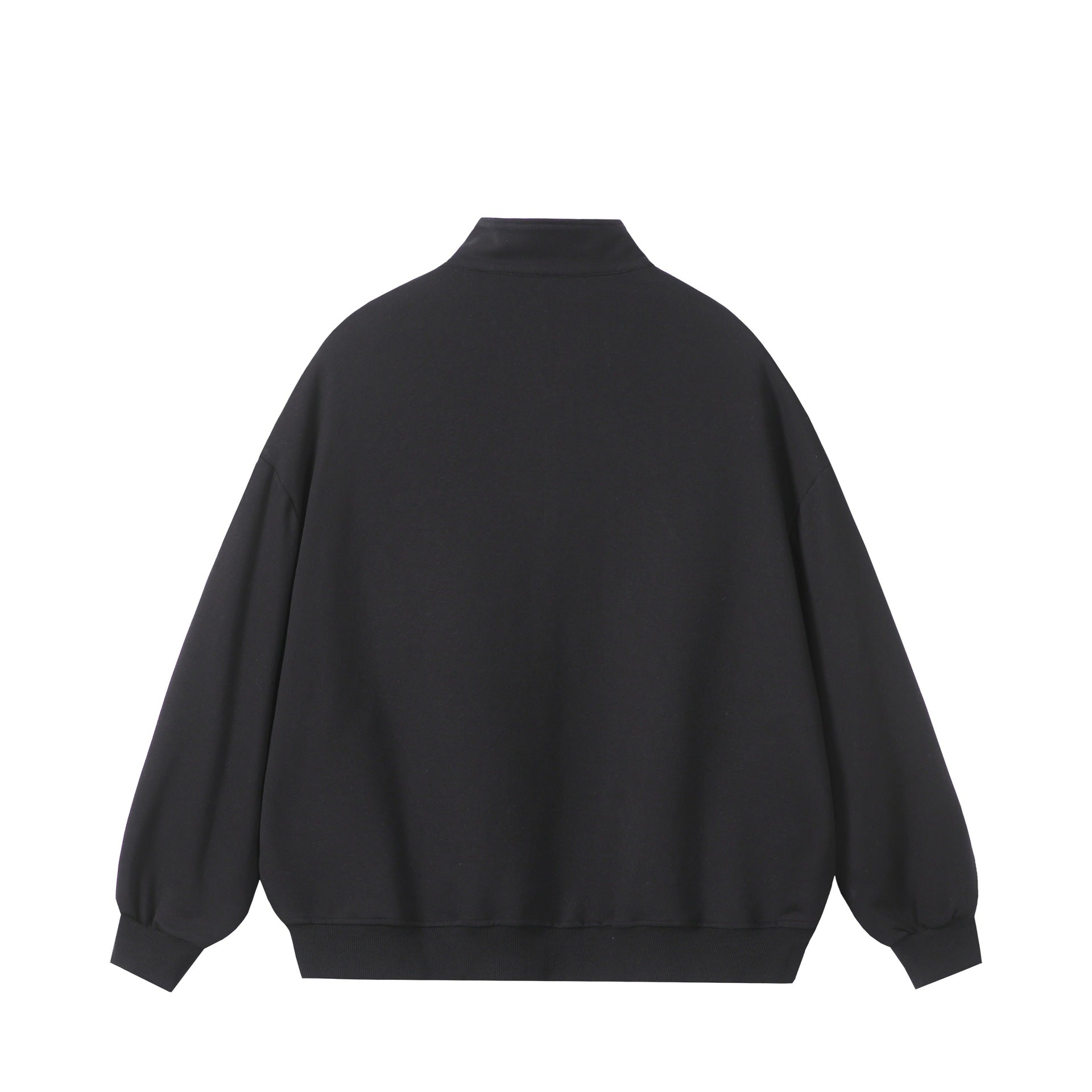 Unisex Oversize-Halfzip-Sweatshirt made of French Terry with Stand-up Collar Chichicherry