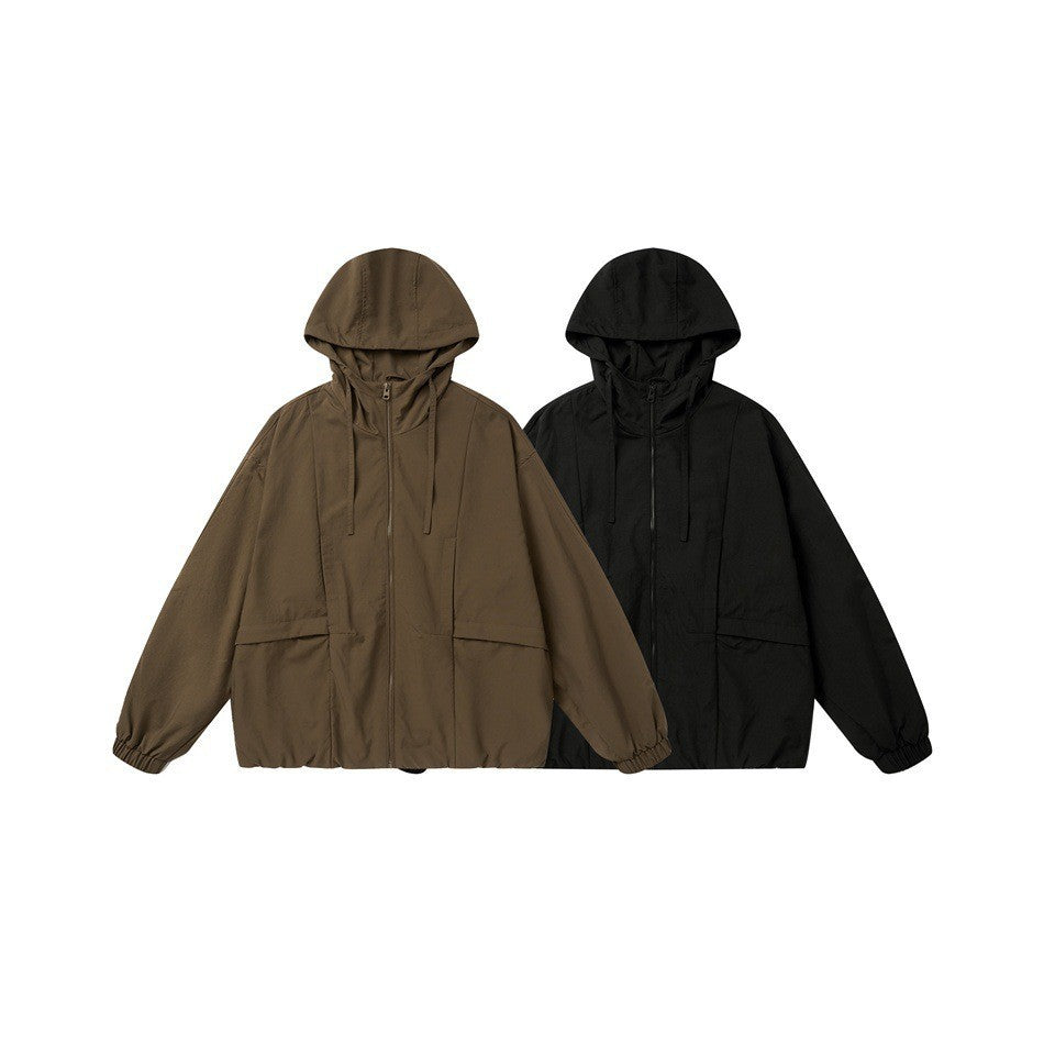 Unisex Oversize Hooded Sweatshirt with elastic hem and utility pockets Chichicherry