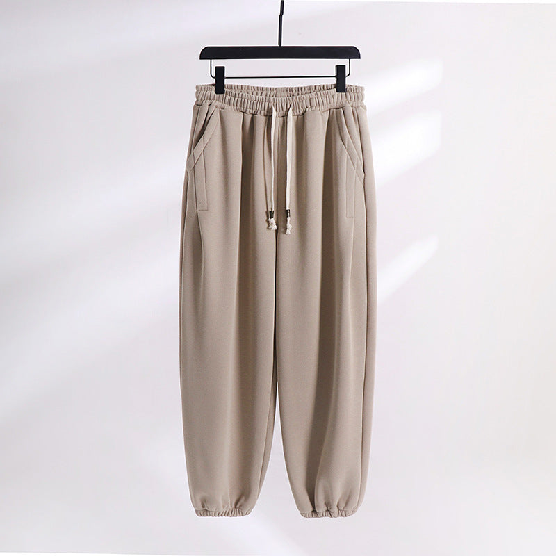 Women's Casual Jogging Pants made of soft cotton blend with drawstring and elastic ankle cuffs Chichicherry