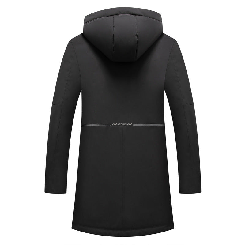 Men's water-repellent parka with detachable padded inner jacket Chichicherry
