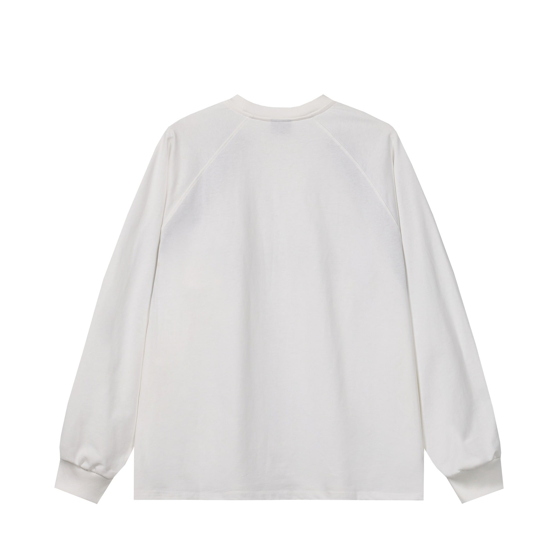 Unisex Oversize Sweatshirt in Retro Sports Style with Raglan Sleeves and Contrast Piping Chichicherry