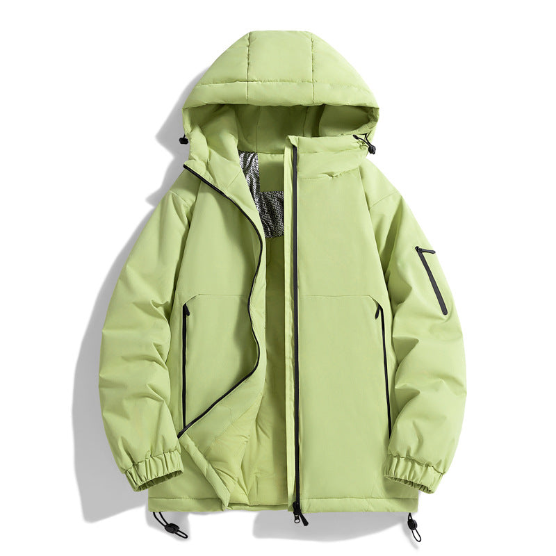 Unisex Warmer water-repellent quilted parka with technical hood Chichicherry