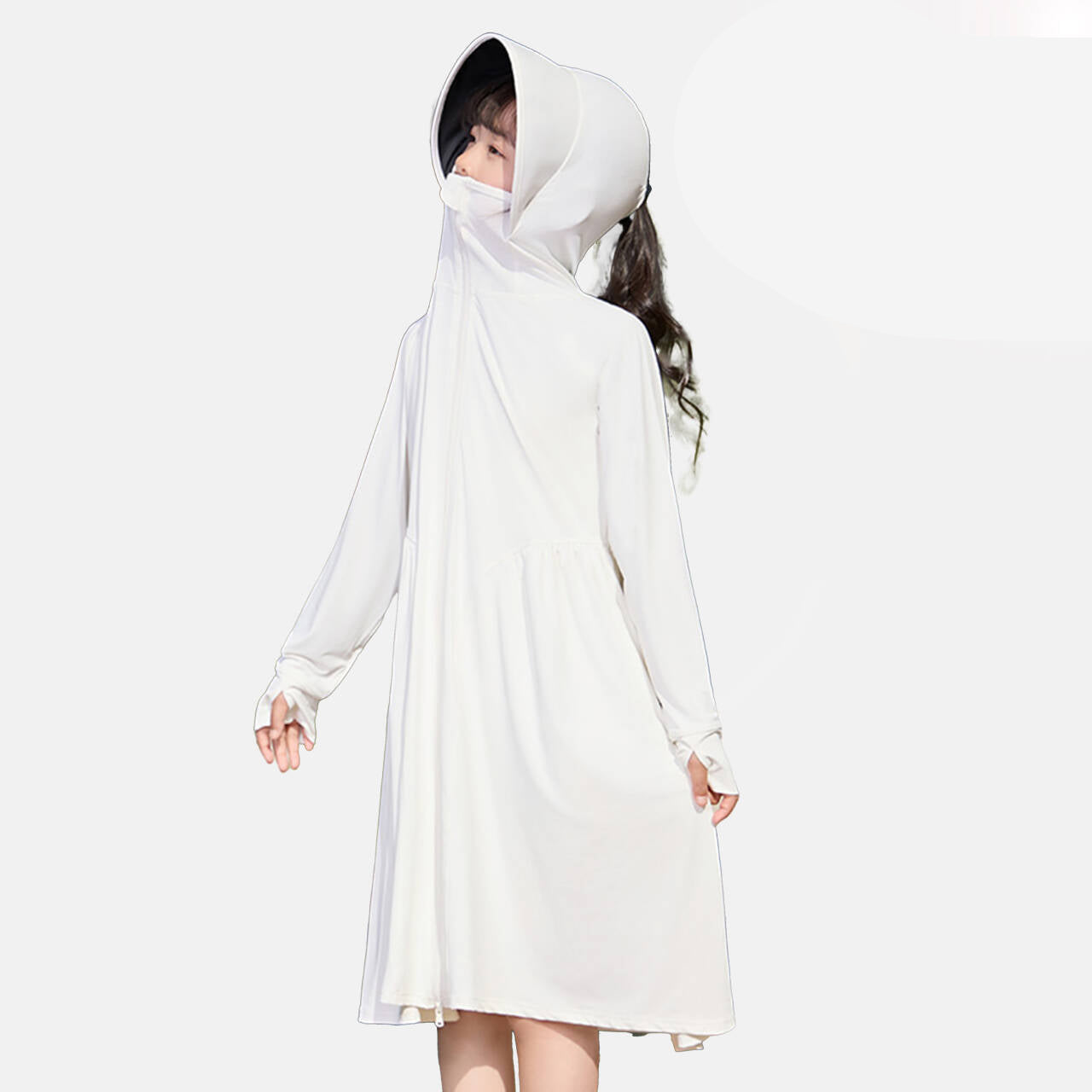Women's breathable UV protection jacket with high collar Chichicherry