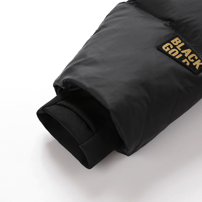 Men's thermal parka with reflective thermal lining and carrying straps Chichicherry
