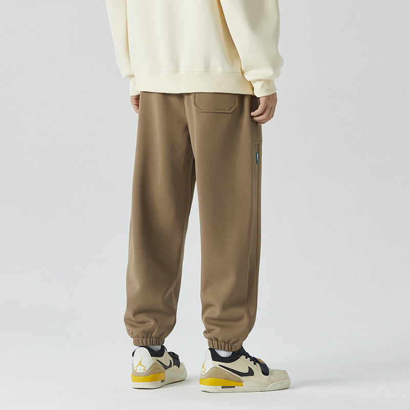 Men's Relaxed Jogger with Elastic Waistband and Removable Teddy Lining Chichicherry