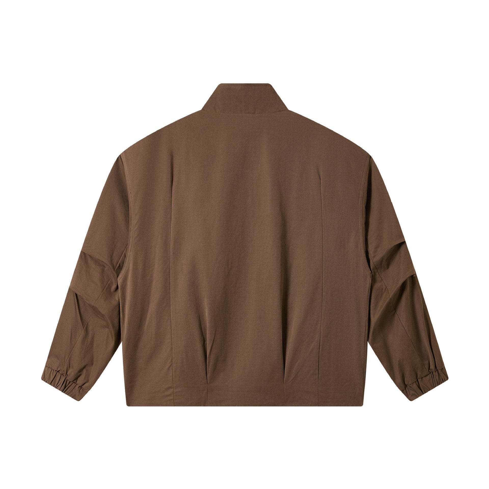 Men's short-cut utility blouson with high funnel collar and flap pockets Chichicherry