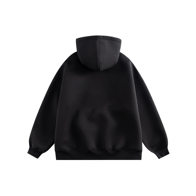 Unisex Oversize Hoodie made of French Terry with kangaroo pocket and removable plush pendant Chichicherry