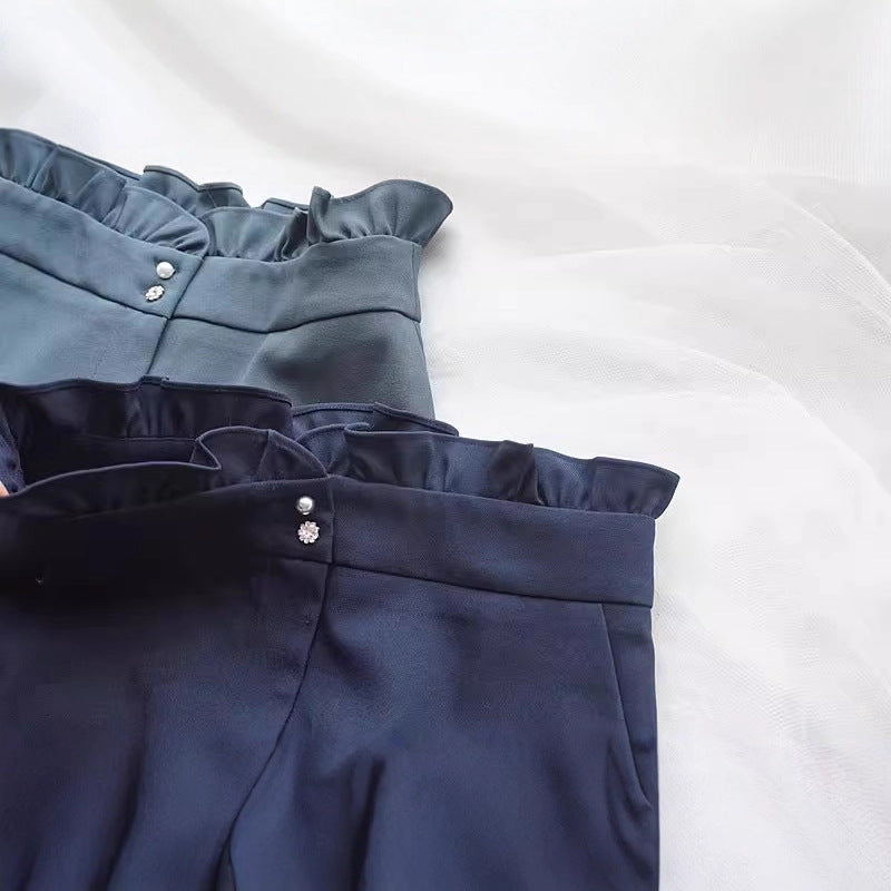 Ladies Elegant Blouse with Ruffle Details Chichicherry