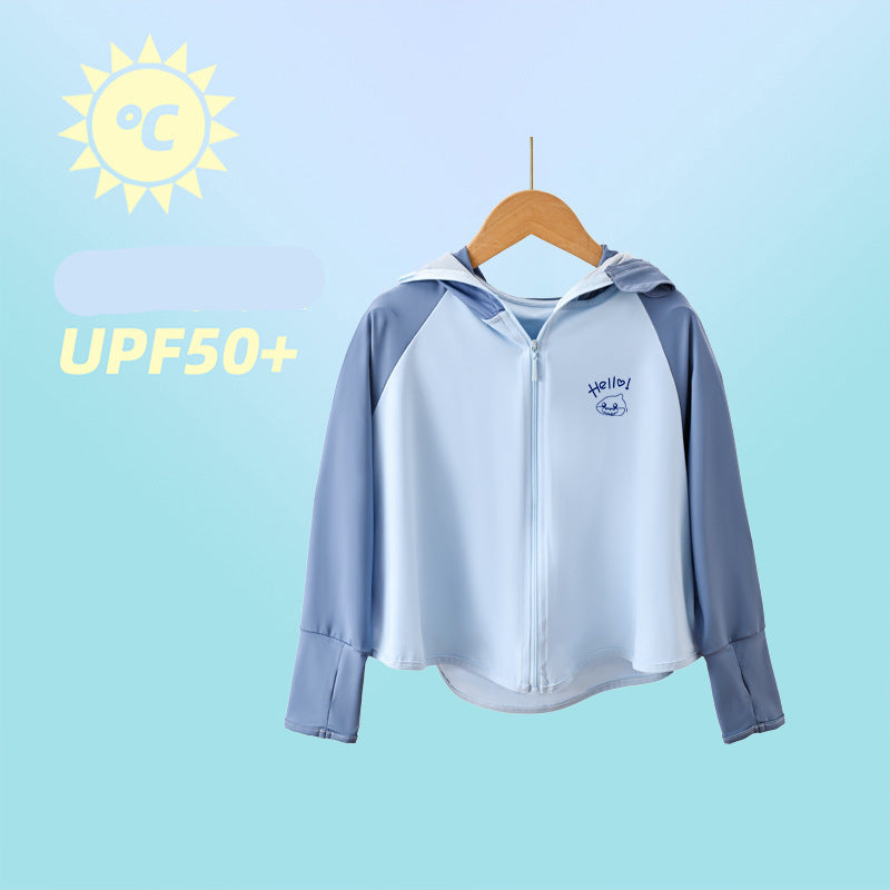 Women's sporty UV protection jacket with hood Chichicherry