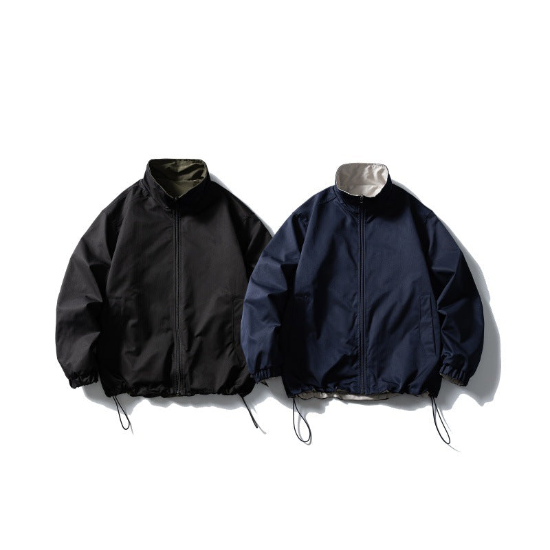 Men's wind and transitional jacket in boxy cut with drawstring hem Chichicherry