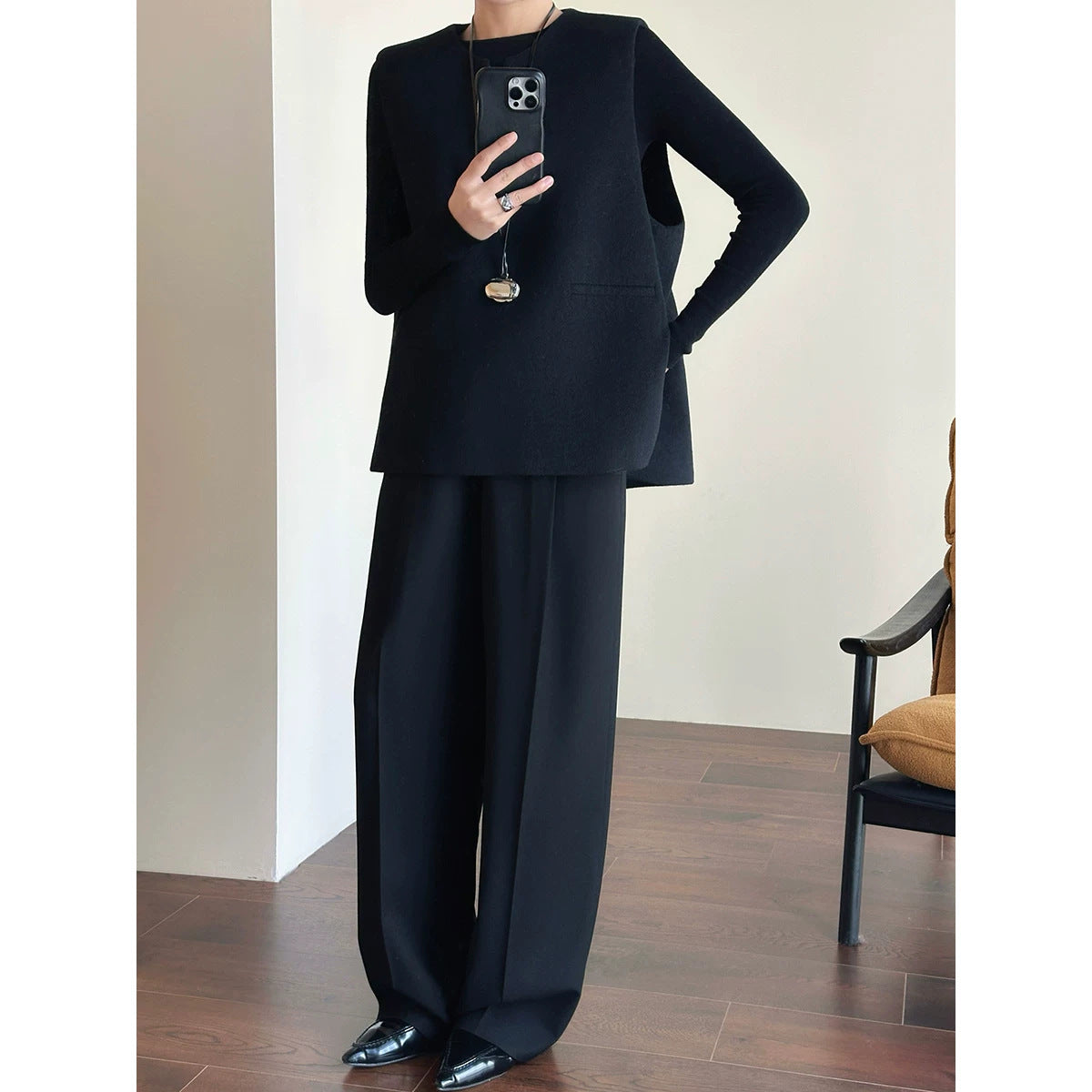 Ladies Elegant and Comfortable Wide Trousers Drune