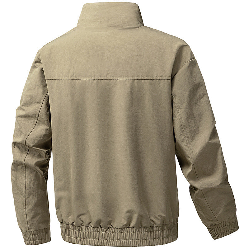 Men's technical hooded softshell jacket with adjustable hood and utility pockets Chichicherry