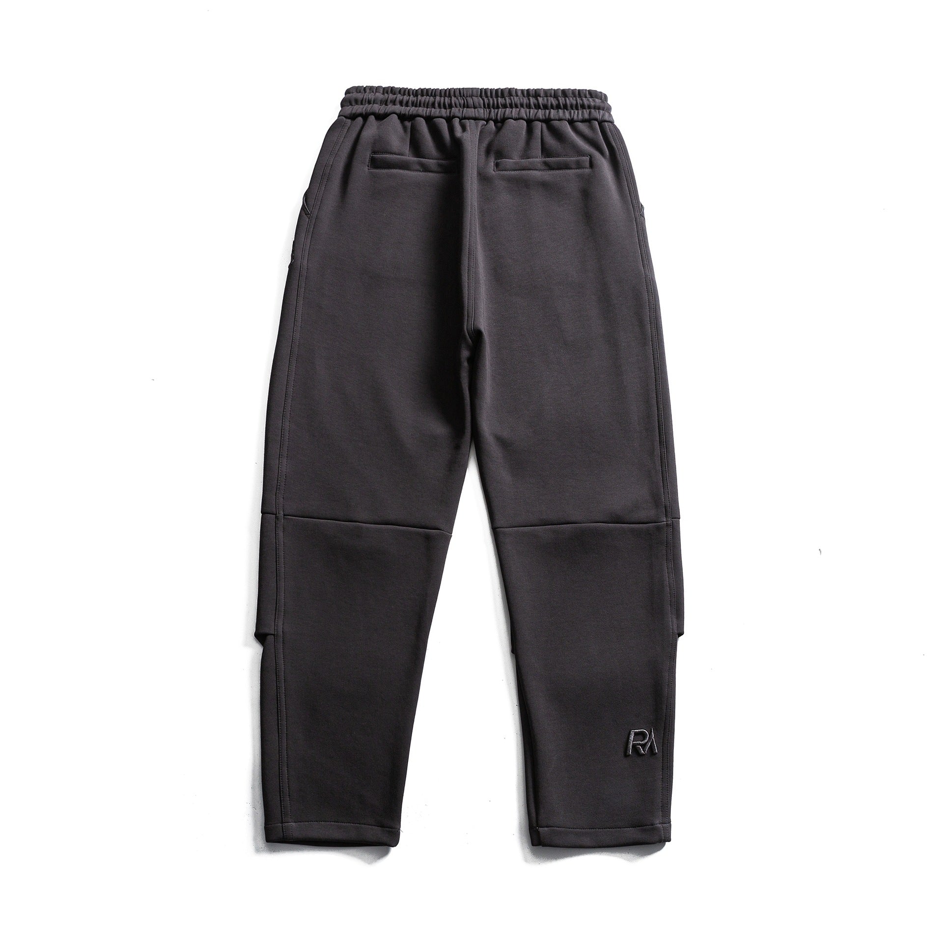 Men's Tapered Jogging Pants with Elastic Waistband and Knee Panels Chichicherry