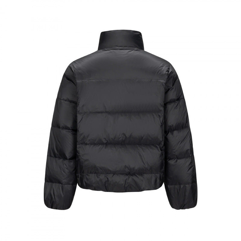 Men's short-cut compact packable puffer jacket with stand-up collar and hidden chest pocket Chichicherry