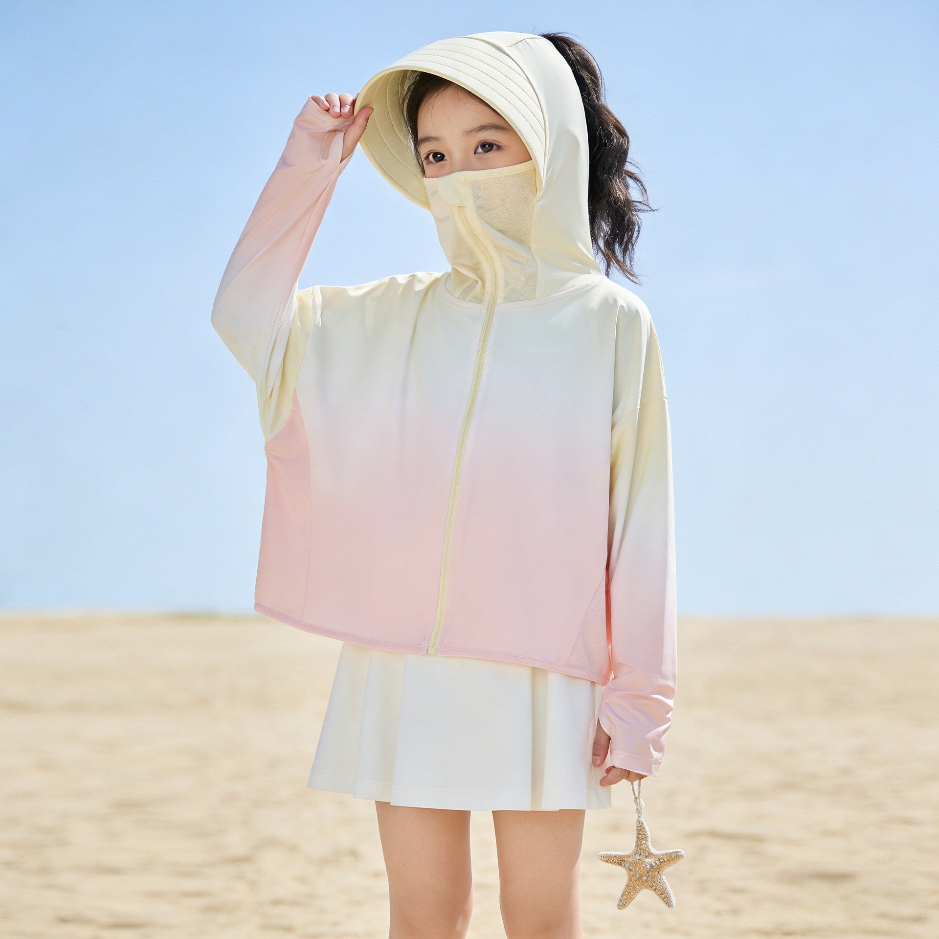 Women Lightweight and Breathable Hooded Jacket with Cute Animal Motif Chichicherry