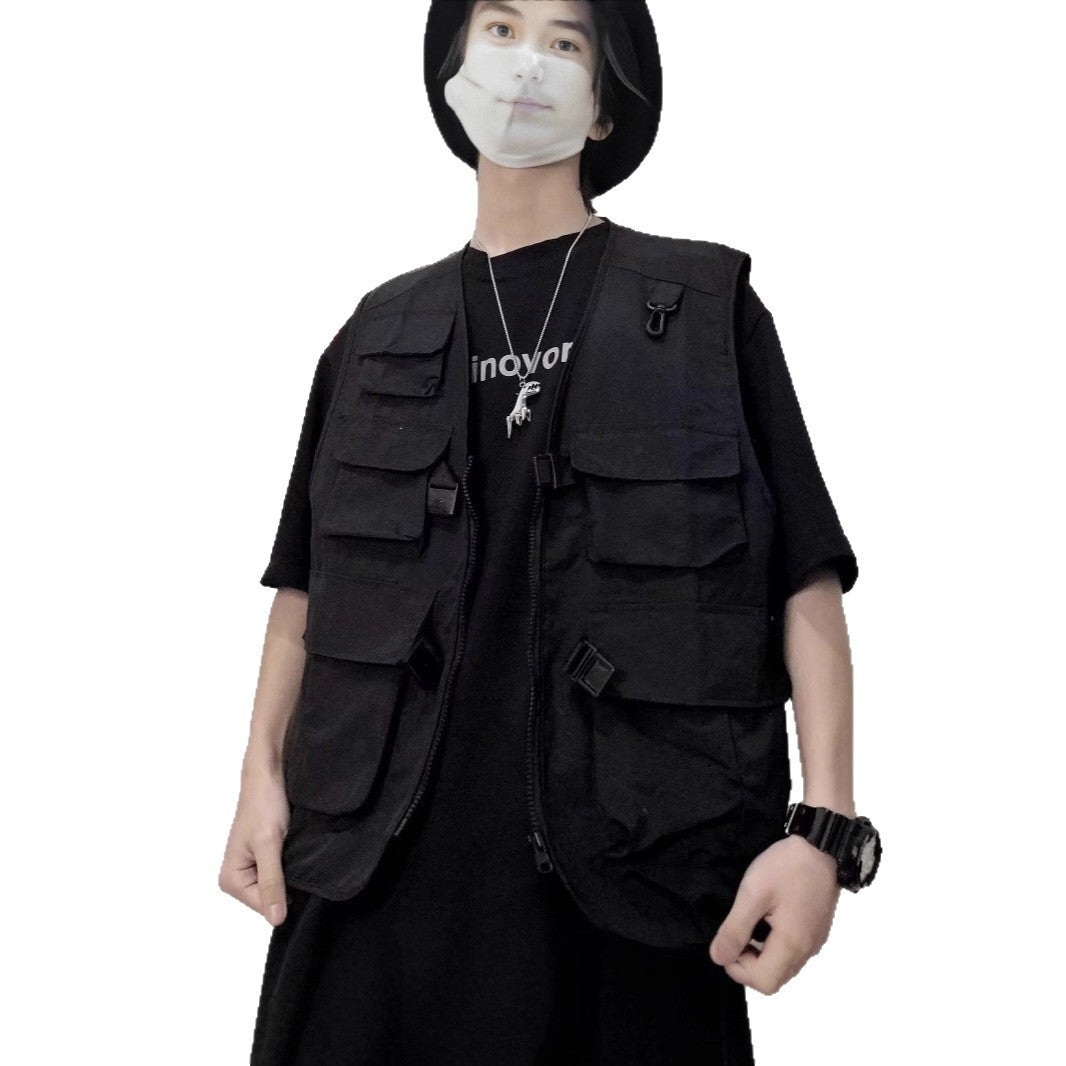 Unisex multifunctional utilitarian vest Chichicherry