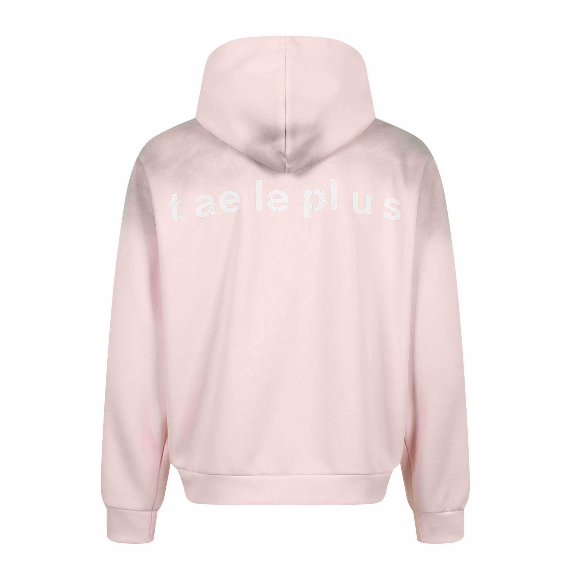 Women's zip hoodie with embroidered unicorn motif and music patch Chichicherry