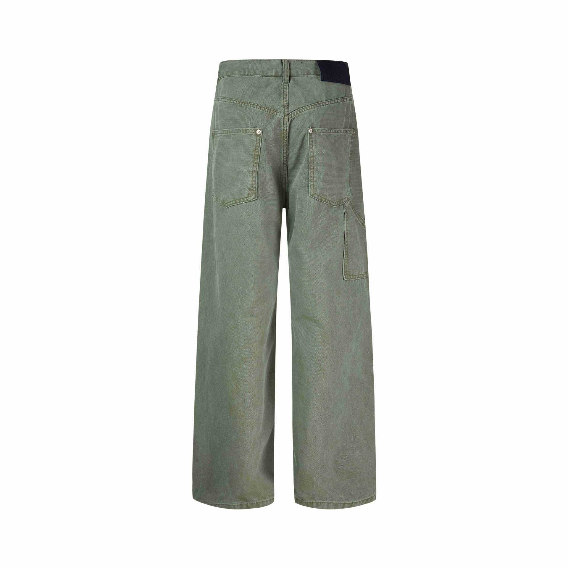 Women's High-Waist Culotte Pants with Asymmetrical Button Placket Chichicherry