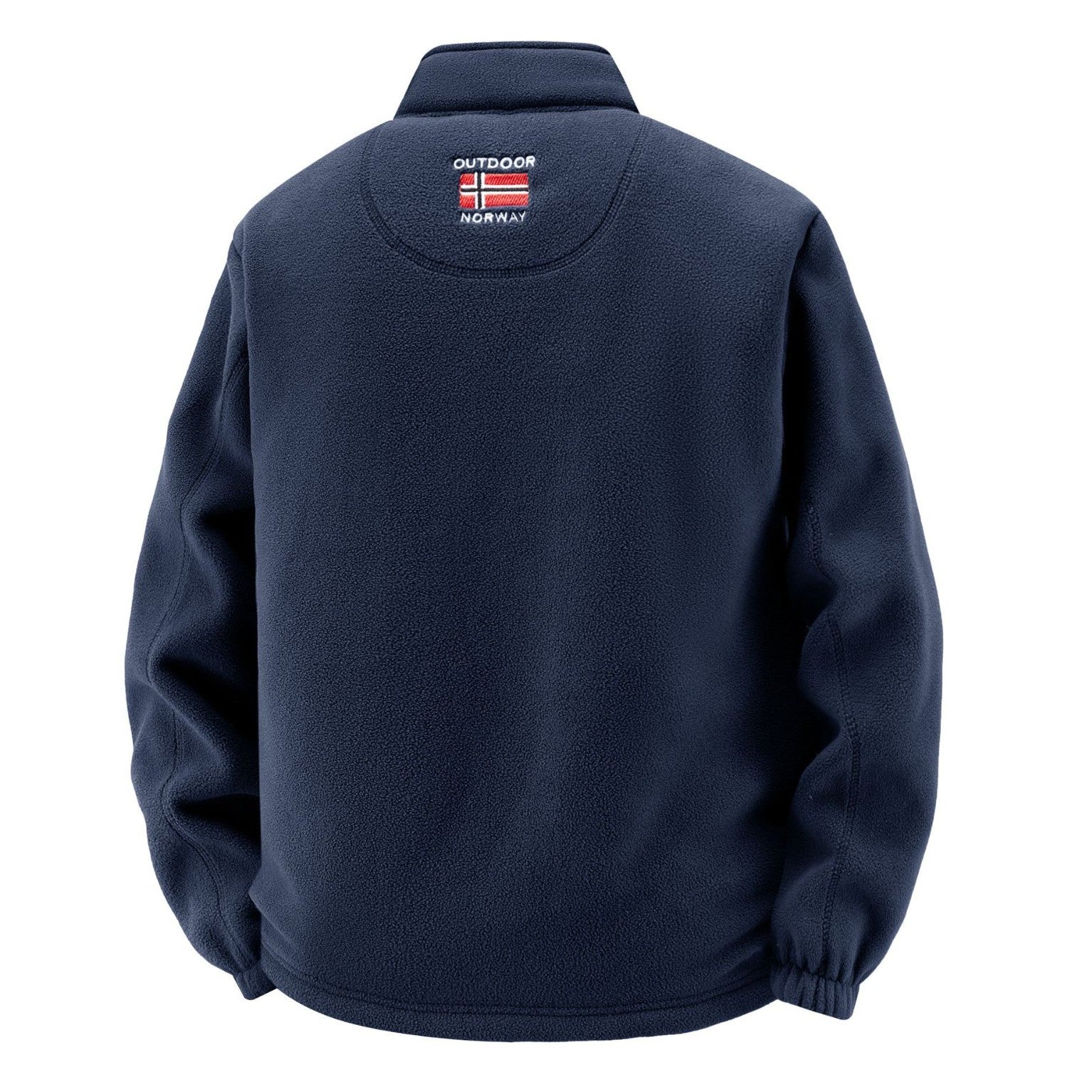 Men's thermal fleece jacket with teddy inner lining and stand-up collar Chichicherry