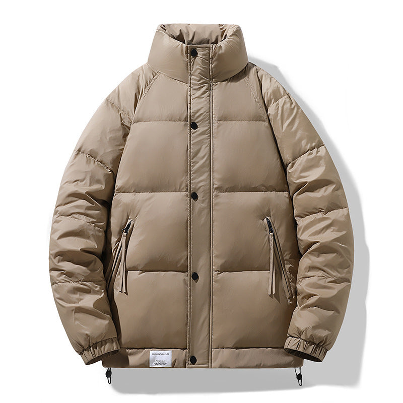 Men's padded jacket with high collar and windproof, water-repellent insulation Chichicherry