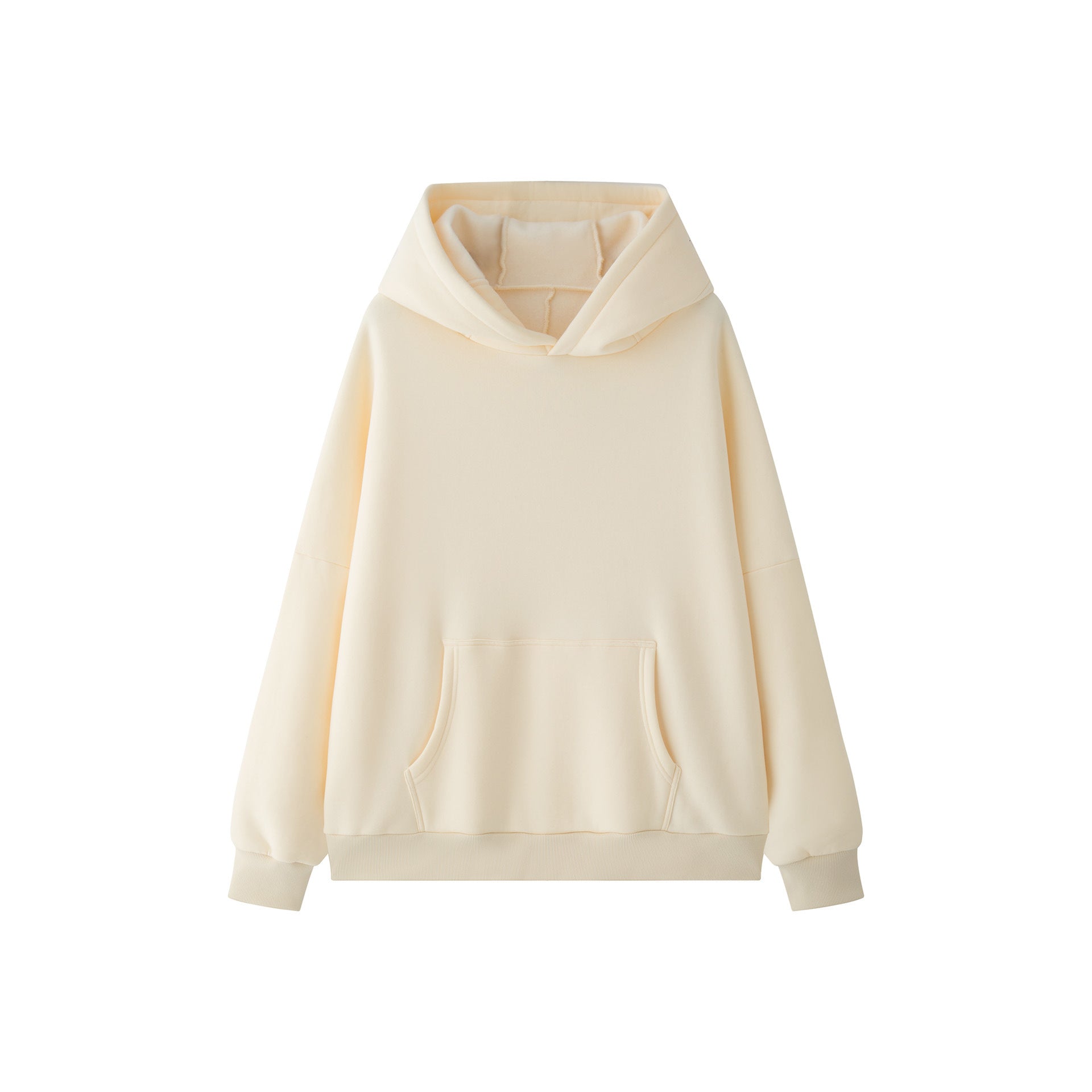 Women's Oversize Hoodie made of heavy cotton fleece with kangaroo pocket Chichicherry