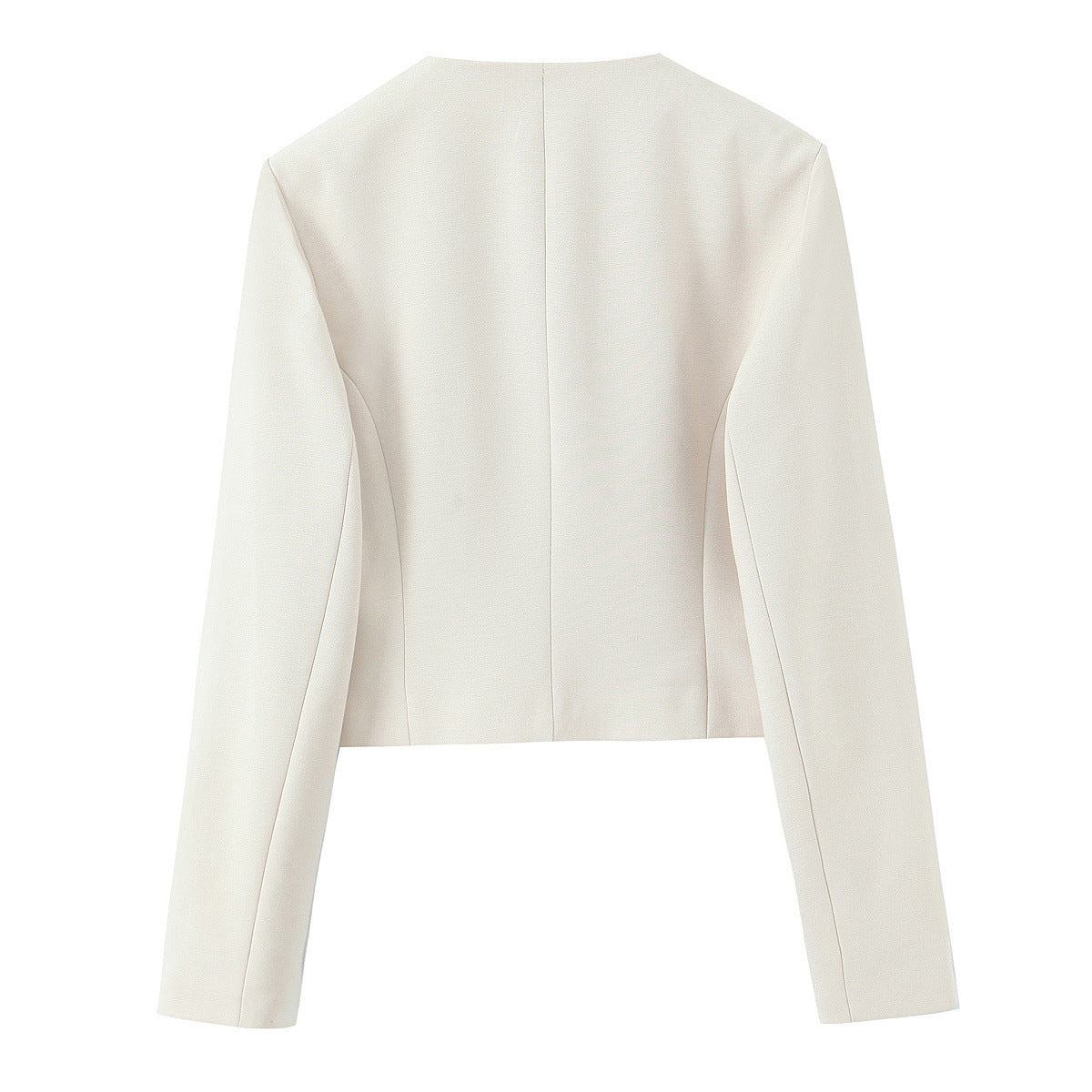 Women Elegant-wide cut suit pants with crease and decorative chain belt Chichicherry