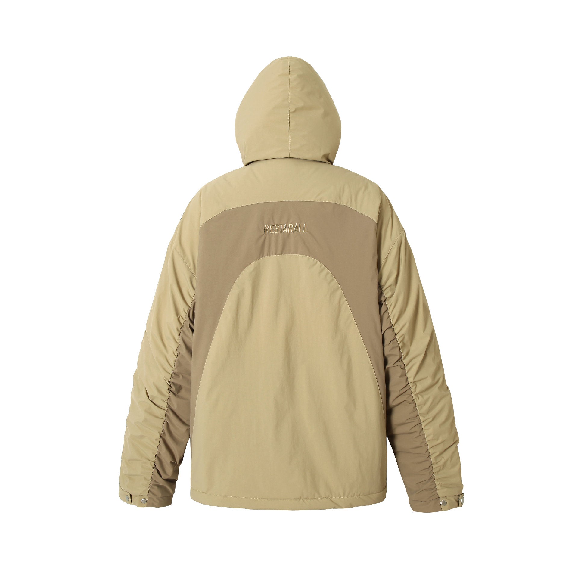 Men's waterproof camouflage field jacket with hood, thermal insulation and utility details Chichicherry