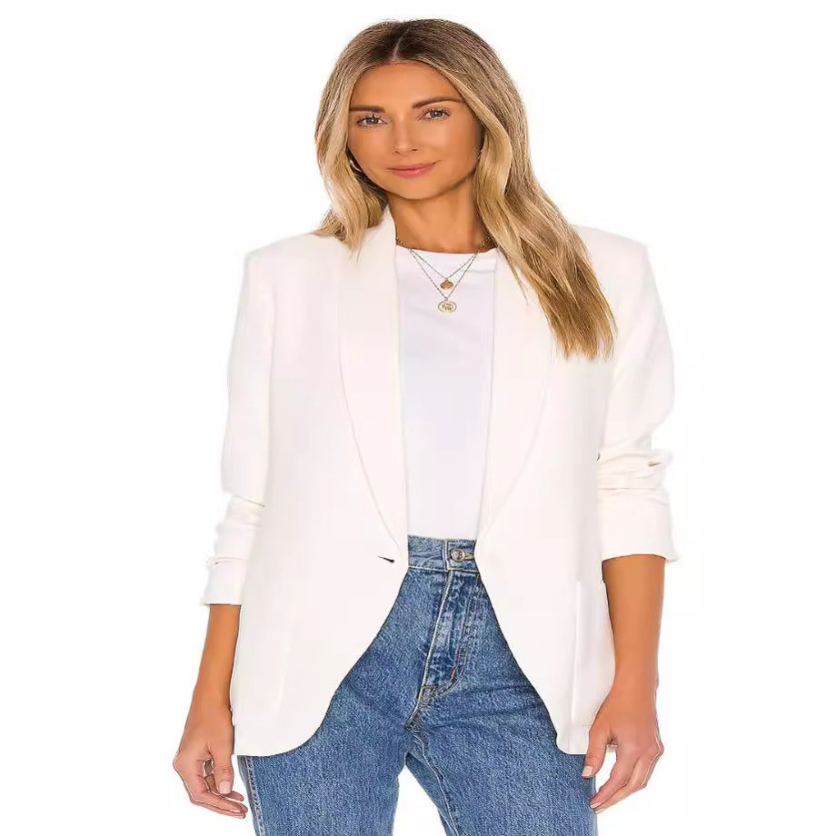 Women's High-Waisted Vegan Leather Pants with Slim Fit and Slight Flare Chichicherry