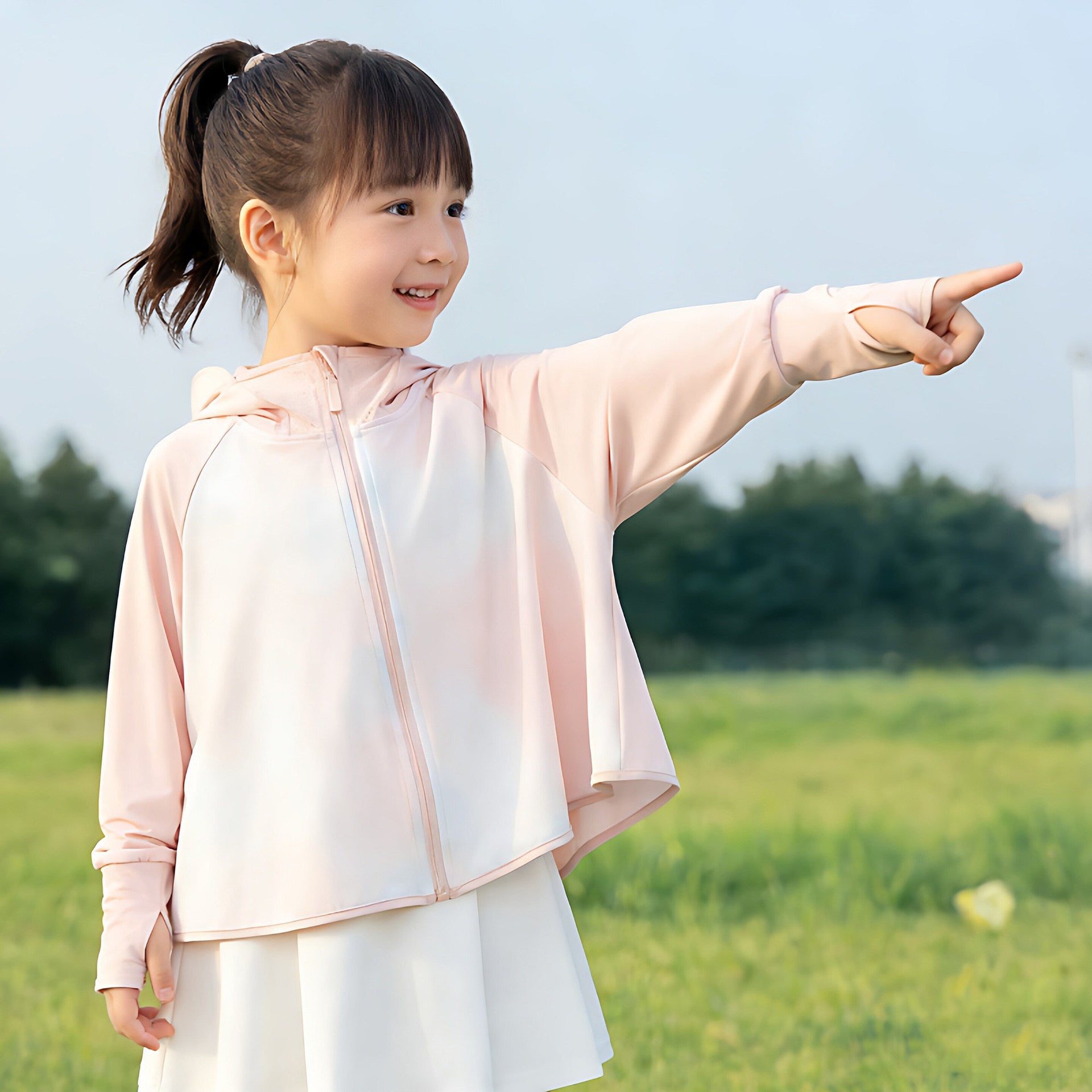 Children's UV Protection Hoodie Jacket Chichicherry