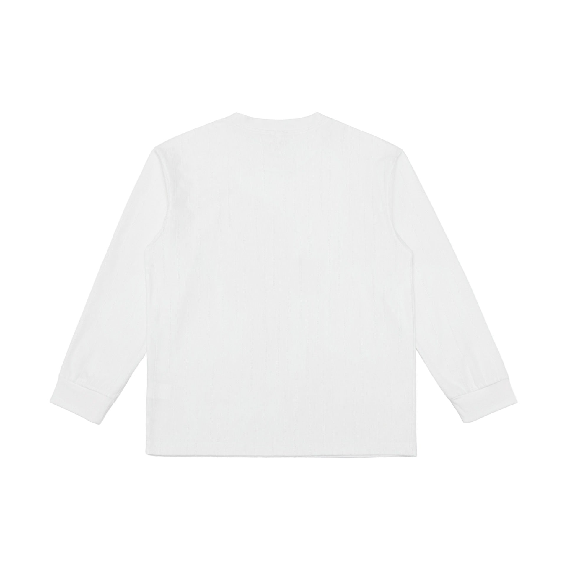 Unisex Premium long-sleeve shirt made of structured jersey with reinforced round neck Chichicherry