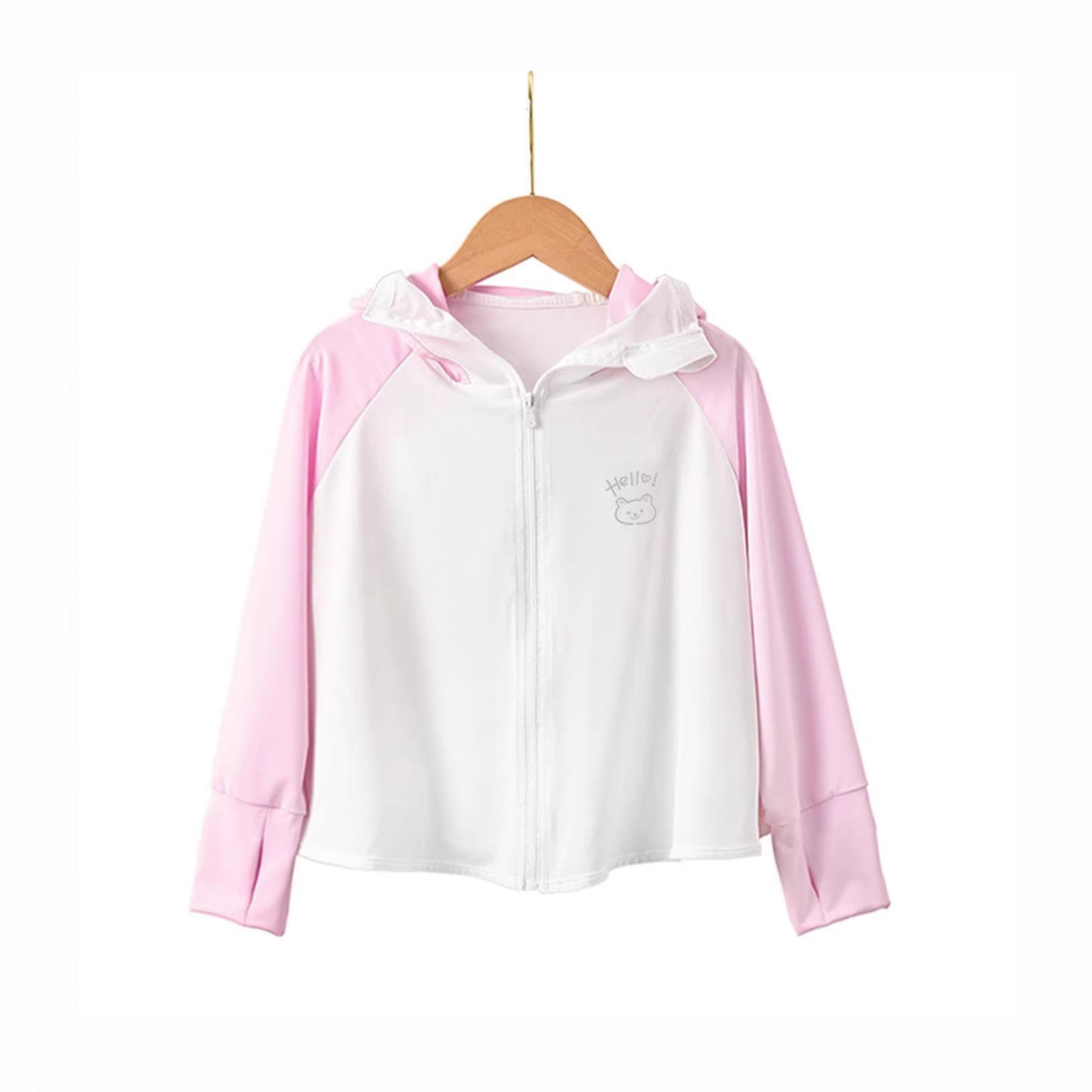 Women's UV protection jacket with hood and breathable material Chichicherry
