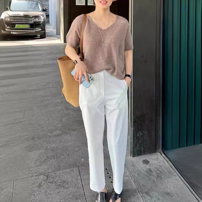 Ladies Comfortable and Elegant Chino Pants Chichicherry
