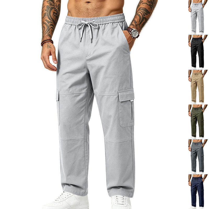 Men's Relaxed-Fit Cargo Pants Chichicherry