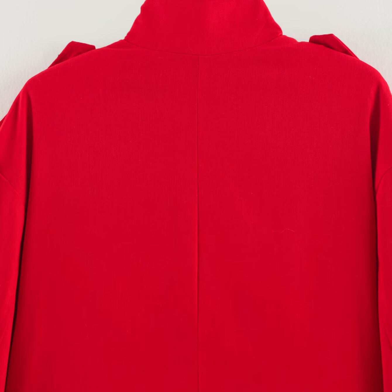 Women's short utility-style jacket with stand-up collar and shoulder patches Chichicherry