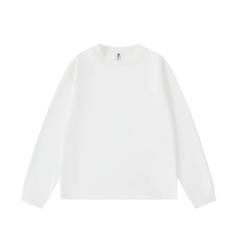 Unisex Oversized-Long Sleeve-Sweatshirt with Round Neck, French-Terry Quality and Ribbed Cuffs Chichicherry