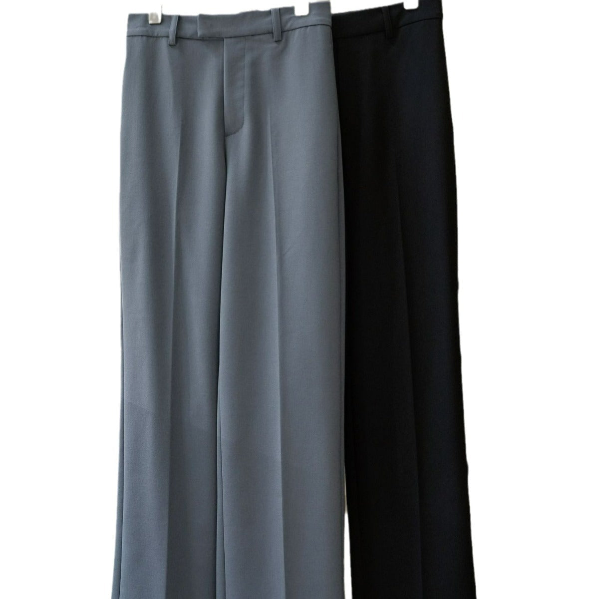 Women's wide pleated palazzo pants with high waist and crease Chichicherry
