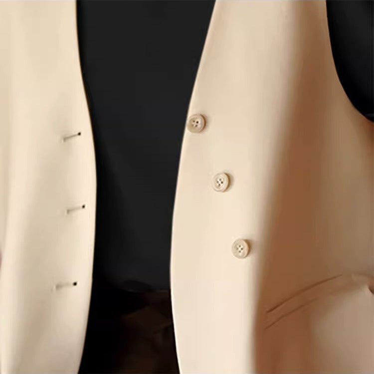 Women Elegant Blazer Vest Chichicherry