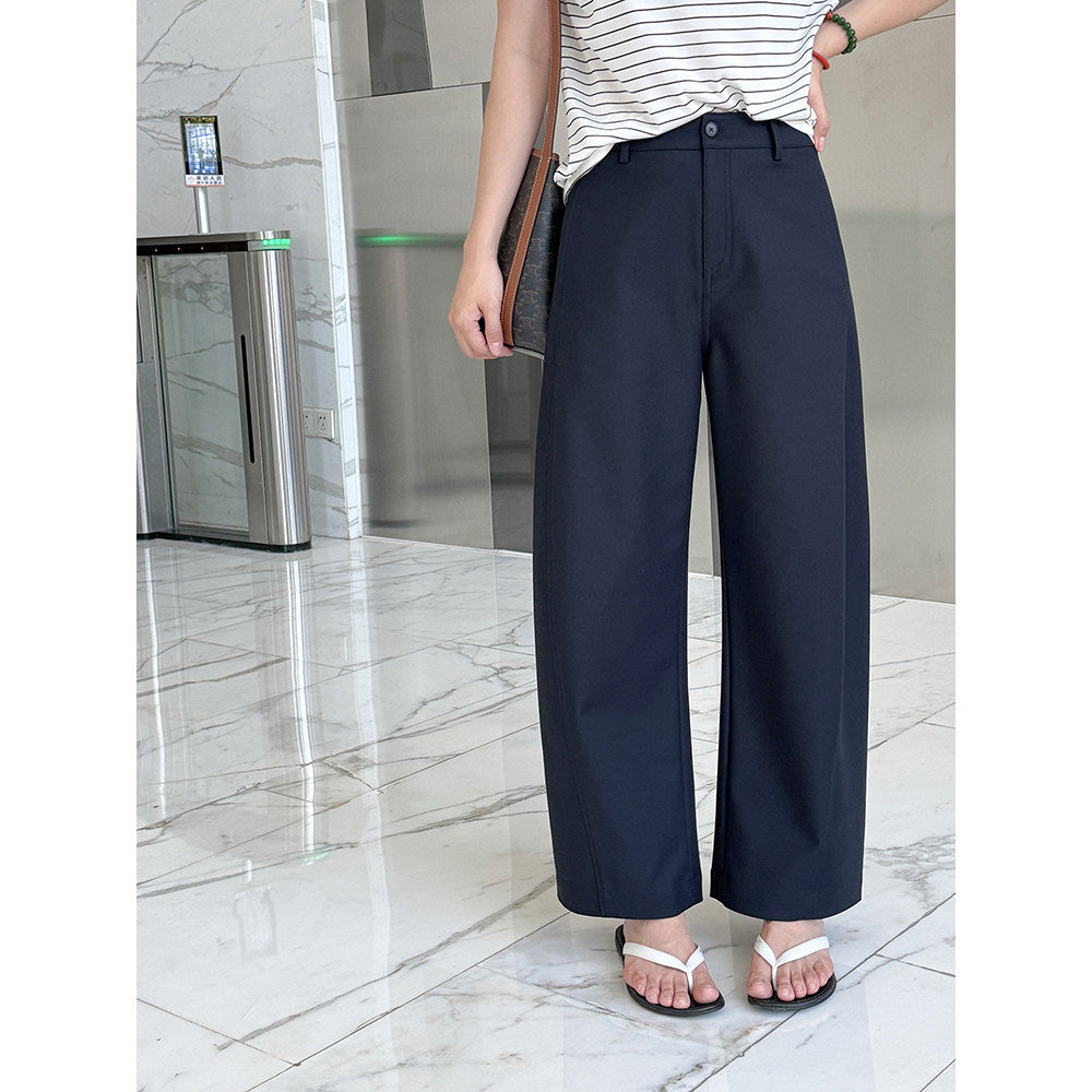 Women's Comfortable and Modern Wide Fabric Trousers Chichicherry