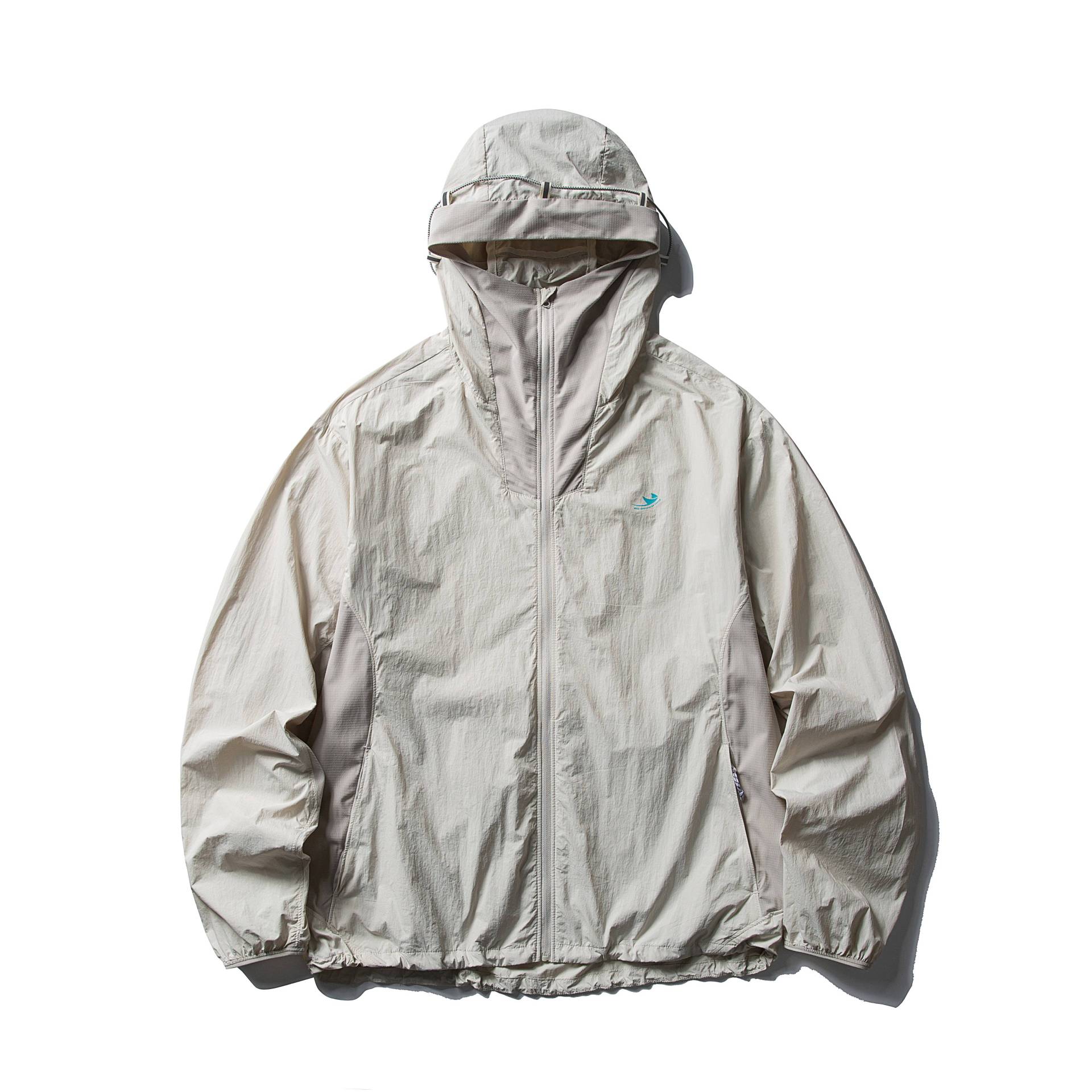 Unisex ultralight technical hoodie with windproof, water-repellent shell Chichicherry