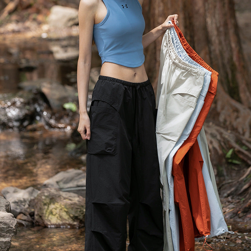 Women's loose technical trekking pants Chichicherry